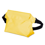 PVC waterproof pouch / waist bag - yellow