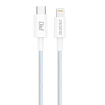 Dudao L6E cable USB Type C - Lightning PD 20W 1m white (L6E)