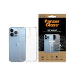 PanzerGlass HardCase antibakterielle, nach Militärstandard zertifizierte Hülle für iPhone 13 Pro – transparent