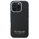 Karl Lagerfeld Hotel RSG iPhone 16 Pro Case - Black