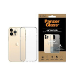 PanzerGlass ClearCase antibakterielle, in Militärqualität zertifizierte Hülle für iPhone 13 Pro Max – transparent