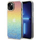 Guess IML Faceted Mirror Disco Iridescent Hülle für iPhone 15 – mehrfarbig