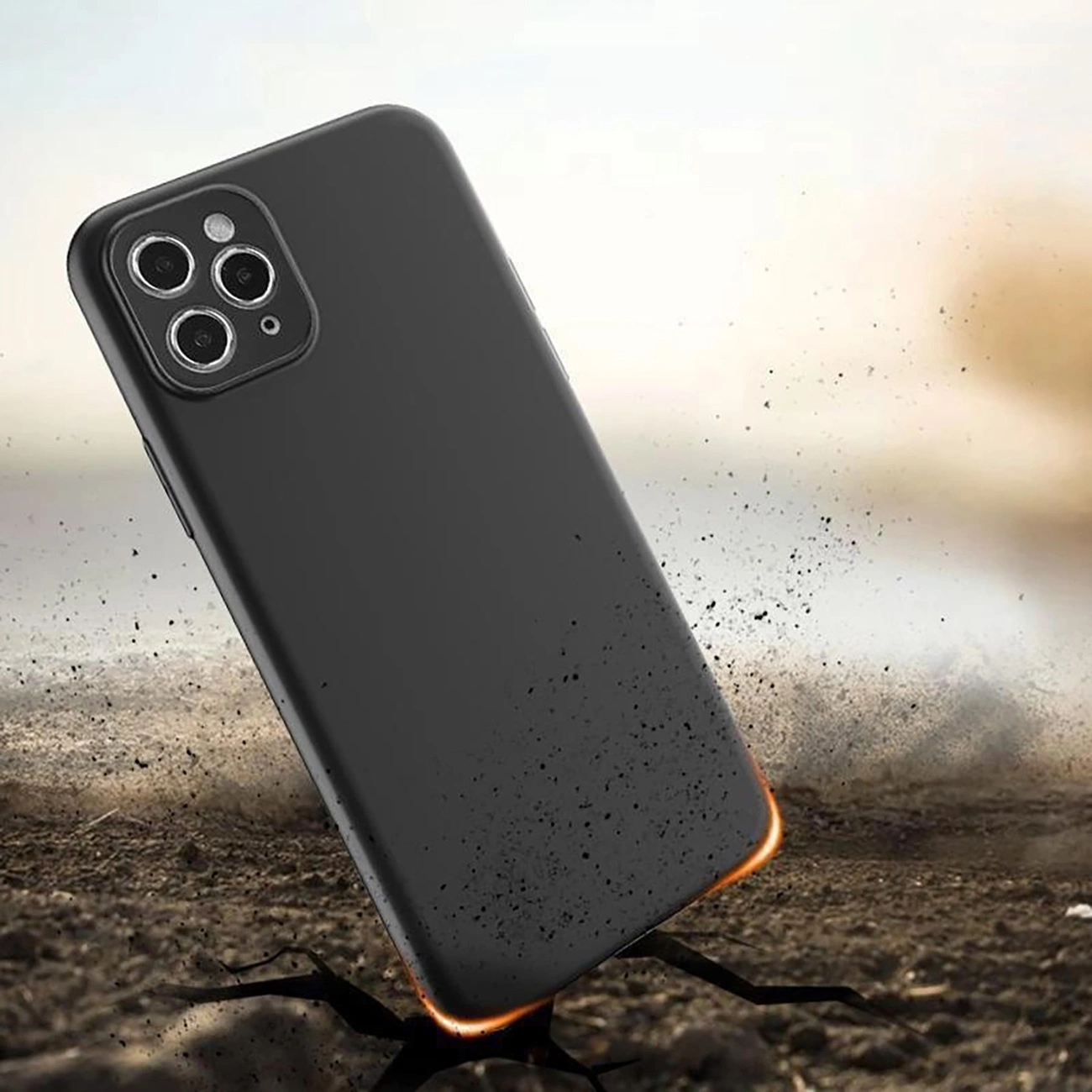 Soft Case for Xiaomi Redmi 13 on Black Background