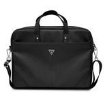 Torba Guess Saffiano Triangle Logo na laptopa 16'' - czarna