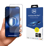 Szkło hartowane matowe 3mk HardGlass Matt Max na iPhone 13 / 13 Pro / 14