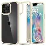 Etui Spigen Ultra Hybrid na iPhone 15 Pro Max - beżowe