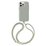 Uniq Coehl Creme Magnetic Charging case for iPhone 15 Pro Max - sage