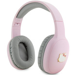 Hello Kitty Metal Logo Bluetooth On-Ear-Kopfhörer – Rosa