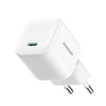 Joyroom JR-TCG08 GaN 20W Power Delivery Wall Charger - White