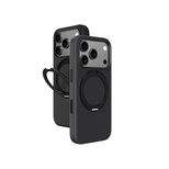 Etui AMAZINGTHING Cloudie na iPhone 17 Pro Max z podstawką - czarne