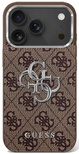 Guess 4G Big 4G Classic Logo Hülle für iPhone 17 - Braun und Silber
