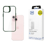 3mk Satin Armor Case+ Grüne Hülle für Apple iPhone 15 – transparent