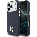 Karl Lagerfeld Karl Head Logo MagSafe Case for iPhone 17 Pro - Blue
