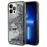 Karl Lagerfeld Liquid Glitter Choupette case for iPhone 13 Pro / 13 - transparent