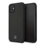 Mercedes MEHCP12SSILBK iPhone 12 mini 5,4" czarny/black hardcase Silicone Line