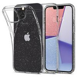 Spigen Liquid Crystal Hülle für iPhone 13 – transparent und glitzernd