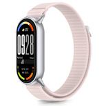 Tech-Protect Nylon Pro Strap for Xiaomi Smart Band 8 / 9 / 10 / NFC - Pink Gray