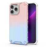 Ombre Protect Case für iPhone 13 Pro Max rosa und blaue gepanzerte Hülle