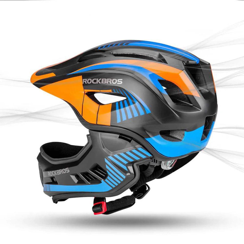 Rockbros TT-32SOBL-M children's bicycle helmet holes