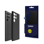 3mk Hardy MagSilikonhülle für Samsung Galaxy S24 Ultra - Schwarz