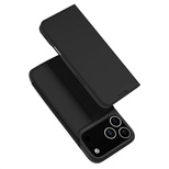 Dux Ducis Skin Pro Hülle für iPhone 17 Pro Max mit Flip und Kartenfach - Schwarz