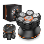 MAXGROOM JK-1688 Elektrorasierer für Kopf und Bart – Schwarz