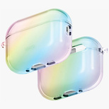 Uniq Iridescia Hängehülle für AirPods Pro 3 – Transparent, mehrfarbig