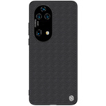 Nillkin Textured Case Eine strapazierfähige, verstärkte Hülle mit Gelrahmen und Nylon auf der Rückseite Huawei P50 Pro schwarz