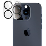 PanzerGlass Picture Perfect Camera Protection for iPhone 15 Pro / 15 Pro Max - with Black Frame