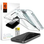 TEMPERED GLASS Spigen GLAS.TR "EZ FIT" FC IPHONE 15 BLACK