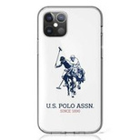 US Polo USHCP12STPUHRWH iPhone 12 mini 5,4" biały/white Shiny Big Logo