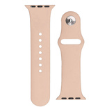 Silikonarmband APS Silikonband für Watch 9/8/7/6/5/4/3/2 / SE (41/40/38 mm) Armband Uhrenarmband Sand