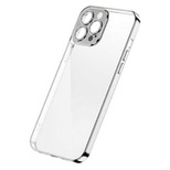 Joyroom Chery Mirror Case Cover für iPhone 13 Pro Metallischer Rahmen Silber (JR-BP908 Silber)