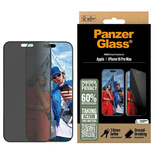 PanzerGlass Privacy Displayschutzfolie iPhone 16 Pro Max 6,9&quot; Ultra-Wide Fit P2864