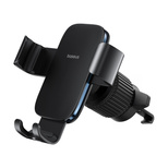 Baseus Metal Age 3 Car Phone Holder, Gravity, for Air Vent - Black