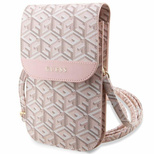 Guess Handbag GUWBHGCFSEP pink/pink GCube Stripe