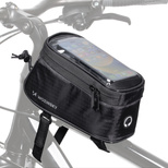 Wozinsky phone bag for bike frame on the frame phone cover for 6.5 inch 1.5L black (WBB2BK)