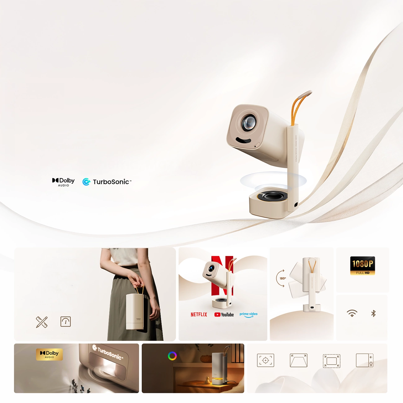 Key features of the Yaber T1 Pro projector