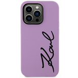 Karl Lagerfeld KLHCN61SKSVGU iPhone 11 / Xr 6.1" purple/purple hardcase Silicone Signature