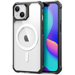 ESR Air Armor Halolock Case with MagSafe for iPhone 14 Plus - Clear Black