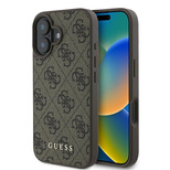 Guess 4G Classic Hülle für iPhone 16 Plus – braun