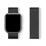 Milanaise-Loop-Armband 42/44/45/46/49 – schwarz