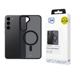 3mk Smoke MagCase with MagSafe for Samsung Galaxy S24+ - semi-transparent