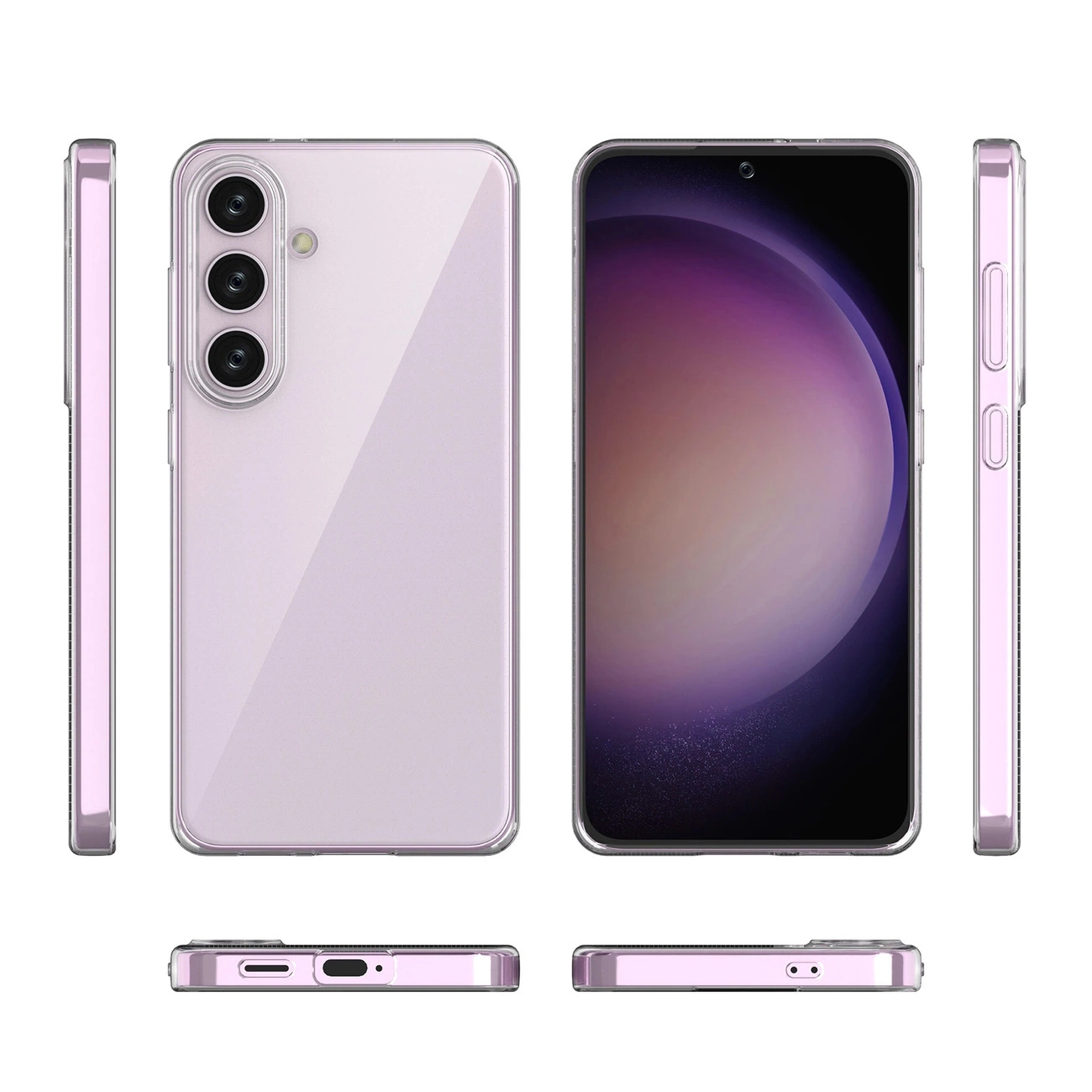 Etui Ultra Clear Case na białym tle