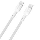Kabel Dudao L9C Max 240W PD USB-C - USB-C 1,2m - biały