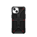 UAG Monarch Hülle für iPhone 15 – schwarzes Kevlar