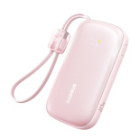 Baseus EnerFill FC21 Qpow 3 Ultra 20000mAh 22.5W Powerbank with Display and Cable Included - Pink
