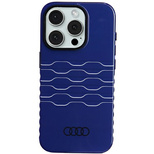 Audi IML MagSafe case for iPhone 15 Pro - blue