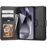 Tech-Protect Wallet Case for Samsung Galaxy S24 - Black