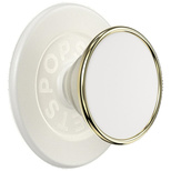 Popsockets – Runder, luxuriöser MagSafe-Halter und Telefonständer in Kokosnusscreme-Emaille